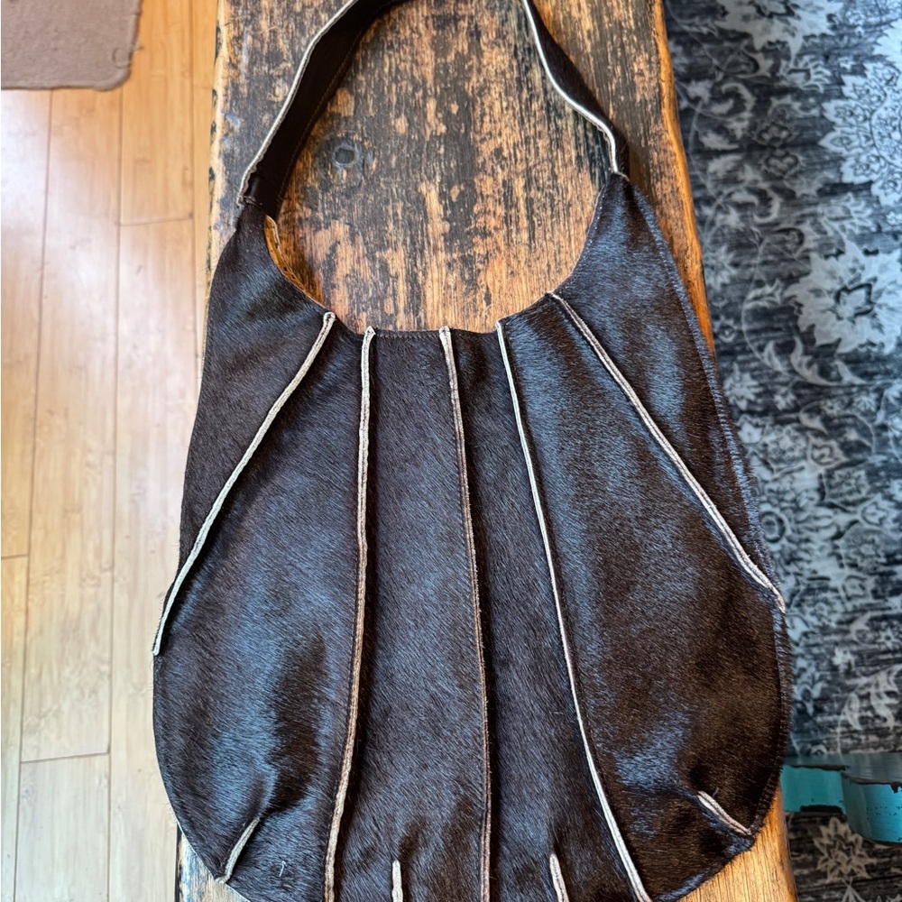 Elegant Brown Leather Women's Bag